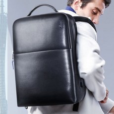 [맨백] 노트북 가죽 백팩 직장인 회사원 남자 가방