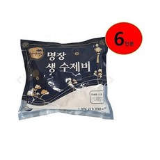 귀빈정 26년 명장 수제비 6인분 수제비1kg, 1kg