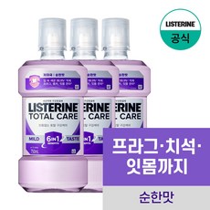리스테린 토탈케어 마일드 구강청결제