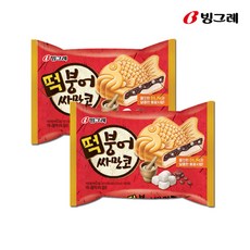 빙그레 떡붕어싸만코, 150ml, 12개