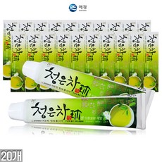 2080 청은차 치약 120g x 20개