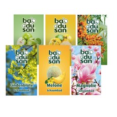 바두산 입욕제 버블바스 자연향 6종 Badusan Bubble Bath 60ml, 메론, 1개
