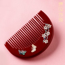 자개 장식 손거울 빗 나전칠기 공예, 빗개