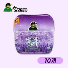 산도깨비 화장실용 탈취제 라벤더향, 300g, 10개