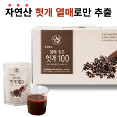 자연산 헛개열매로만 몸에 좋은 헛개100 초록마을, 30개, 80ml