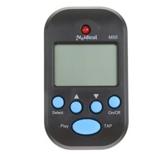 ZCD 휴대용 다기능 미니 M50 디지털 LCD 비트 템포 검은 메트로놈