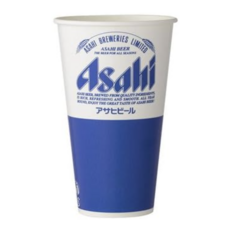 아사히 맥주 일회용 종이컵 Asahi 420ml 1000pcs, 1000개