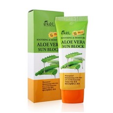 이켈 이켈 수딩 앤 모이스처 알로에베라 선블록 SPF50 PA 70ml, 단품, 1개