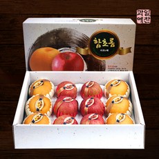 과일예찬 프리미엄 사과+배혼합세트7kg내(사과6과 배6과) 1호, 1박스