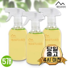 ECOLOGIST(H) 에코로지스트 살균소독제 500ml 5개 다용도클리너 세정 위생용품