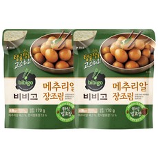 CJ 비비고 메추리알장조림 170g, 2개