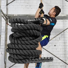 크로스핏 로프 밧줄 운동 배틀로프 줄타기 헬스장 외줄타기, 50mm 직경 5 미터 등반 로프
