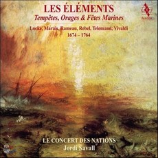 Jordi Savall 장페리 르벨: 레 엘레망 / 텔레만: 수상음악 / 라모: 폭풍우와 천둥 / 비발디: 플루트 협주곡 '바다의 폭풍우' - 조르디 사발 ...