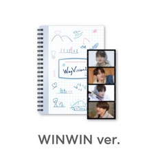 [WINWIN] 웨이션브이 (WayV) - WayVision 2 : 동계 스포츠 채널 코멘터리북+필름SET
