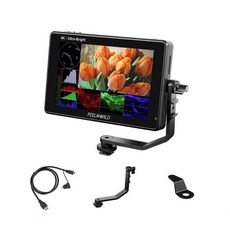 Feelworld LUT7 PRO 7 2200 nits 3D LUT DSLR 1920x1200 IPS 4K HDMI 인치 초고휘도 터치, 04 LUT7 PRO, 1개