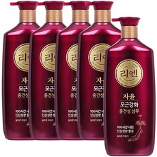 리엔 자윤 모근강화 중건성 샴푸, 9개, 950ml