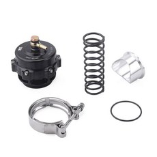 블로우오프밸브 터빈 압력 릴리프 밸브 배기 TIAL Q 50MM BOV 6PSI 18PSI 스프링, 3) Black, 3) Black