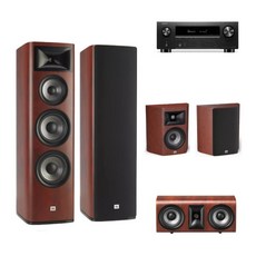 [없음] 데논 AVR-X2800H + JBL Studio 698 5채널스피커(610/625, 상세 설명 참조