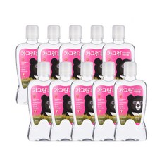 가그린 어린이용 구강세정제 딸기향 이미지 랜덤발송, 10개, 380ml
