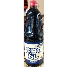 mu배 돈모노다시(오타후쿠 1.8L)X6/식재료 식자재 식당용 업소용 소스 양념 용품 대용, 1