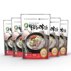 목촌 돼지국밥 + 양념장, 600g, 5팩