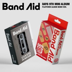 데이식스 미니 9집 앨범 Band Aid 밴드에이드 플랫폼 2종세트, 플랫폼 네모 2종세트