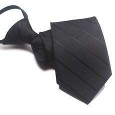 보우쌘 남성용 고급 슬림 자동 지퍼 넥타이 모음 51종 8cm