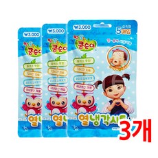 콩순이 열냉각시트 5매입 열내림패치, 3개