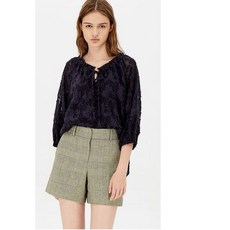 [갤러리아] 시슬리[19S/S] 번아웃 프린지 블라우스 SAWS31931