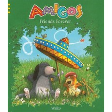 (영문도서) Amigos: Friends Forever Hardcover, Sky Pony, English, 9781616083885