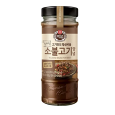 백설 소불고기양념500g백설 소스류>>불고기/갈비양념, 1개, 소불고기양념500g/백설