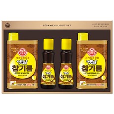 오뚜기 참기름 선물세트 15호 쇼핑백 증정, 단품