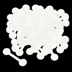 ZLD 100 PCS 빈 보석 스티커 가격표 목걸이 반지 보석 상표 종이