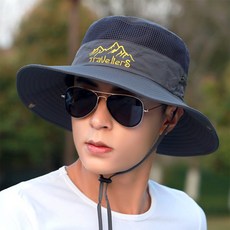 쇼미코리아 남성 여성 마운틴 등산 아웃도어 메쉬 캠핑 자외선차단 모자+사은품, 다크그레이