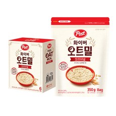 모래알마켓 포스트 화이버 오트밀 오리지널 180g 350g 아침 식사대용 영양간식, 1개
