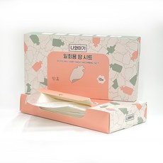 아기 땀띠 땀 흡수 일회용 패드 1세트X10매 유아 등땀 시트, 1개