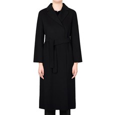 [막스마라] 24FW 블랙 에스투리아 울 코트 29016131 ESTURIA 013