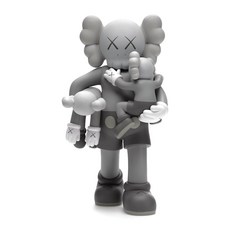 카우스 피규어 아트토이 팝아트 작품 KAWS Figure 홀리데이 컴패니언 클린슬레이트 Clean Slate, 그레이, 1개