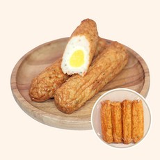 산아푸드 휴게소 간식 핫바 (옵션09.) 수제 고구마 크림 치즈 빵빵 어묵바, 1개, 500g