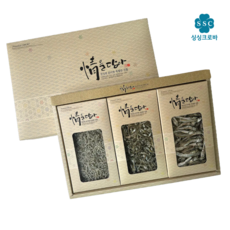 남해안 멸치선물세트 황태 명절선물 멸치 통영 국물용 볶음용, A선물세트650g(잔멸치+중멸치+대멸치), 1개