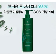 르네휘테르 아스테라 프레시 수딩 샴푸 민감두피 진정 600ML 대용량, 52800, 1개