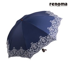 [레노마] 로즈가든 자수 UV차단 자동살대 양산 RSP-707