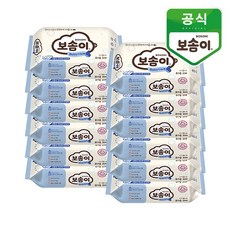 보솜이 베이비케어 아기물티슈 휴대 20매 12팩, 20개입, 12개, 상세 설명 참조