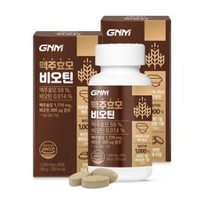 GNM 맥주효모 비오틴 비타민B 먹는 엘라스틴, 90g, 2개