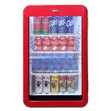 씽씽코리아 냉장쇼케이스 XLS-106 (레드) 음료수냉장고 음료쇼케이스 사무실냉장고 카페냉장고 술장고
