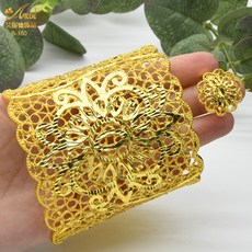 럭셔리24k순금팔찌