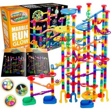 Marble Genius 마블 지니어스 글로우 마블런 익스트림세트 300피스 4세이상 Glow Marble Run Extreme 1세트 - 정토이즈마블트리