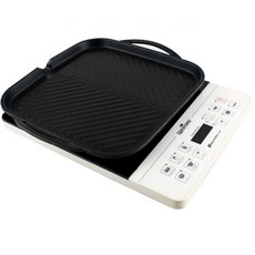 퀸센스 강력 티타늄코팅 인덕션 겸용 고기불판 사각 가정용 삼겹살 구이팬, 1개, 33
