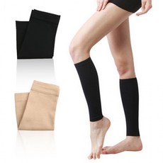 제이유스 발목 종아리보호대 슬리브 종아리슬리브 셀럽 양말 여성판타롱스타킹(무릎 아래)