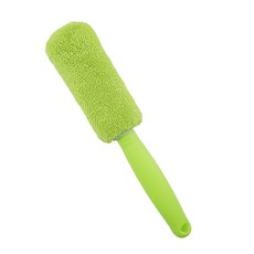 자동차 세차 디테일링 청소 브러시 트렁크 바이크 오토바이용 극세사 휠 림, [03] Green